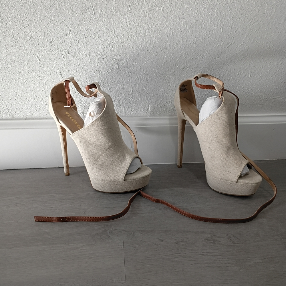 Elegant Cream High Heels